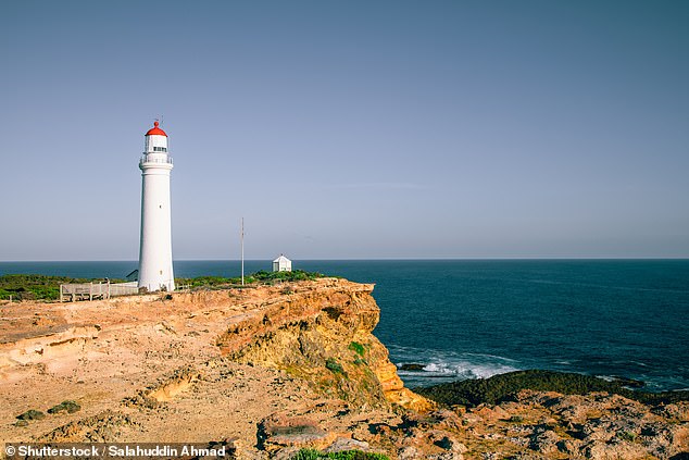 A man has been charged with murder after the body of another man was found in a house in Portland in south-west Victoria (photo Cape Nelson Lighthouse in Portland)