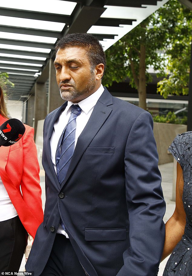 The mother of Shah's first victim told reporters outside a Brisbane court that her daughter was 'forever changed' by what he did to her