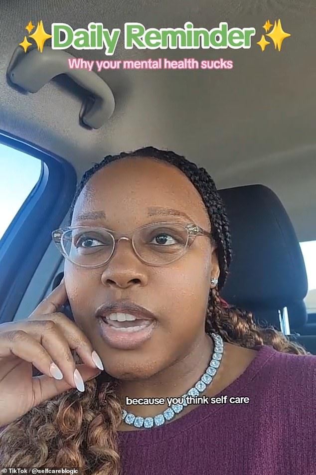 In another recent video, Lakiah shared the importance of focusing on holistic self-care, saying that a bubble bath or day at the spa won't help your daily internal conflicts.