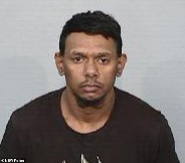 Police have issued a desperate appeal for people to keep an eye out for a prisoner (pictured) who has escaped custody in the outback - but not to approach him