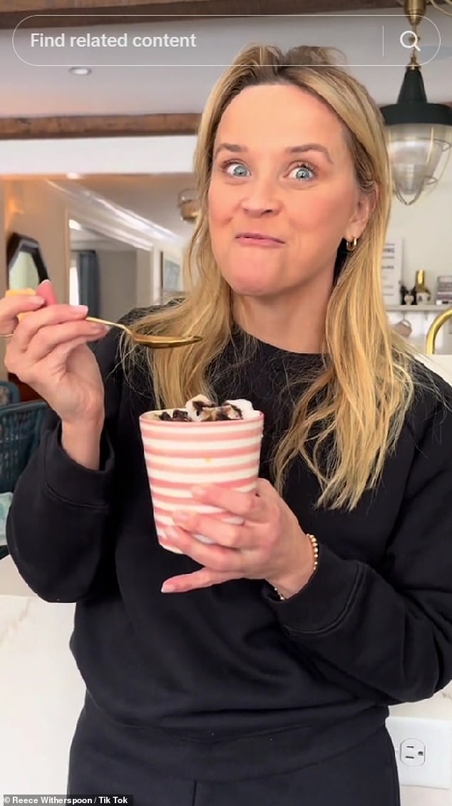 Reese Witherspoon has fans freaking out after eating the snow off her car in a wintery sweet treat while heading to Tik Tok on Thursday, so share the controversial recipe