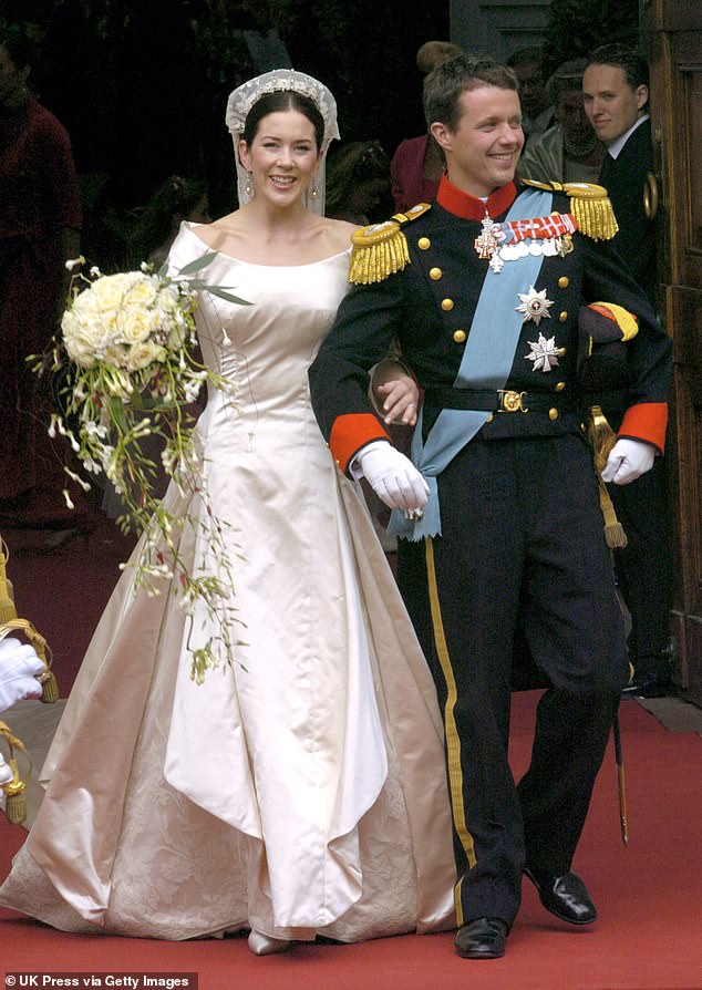 The wedding of Crown Prince Frederick and Mary Donaldson in 2004