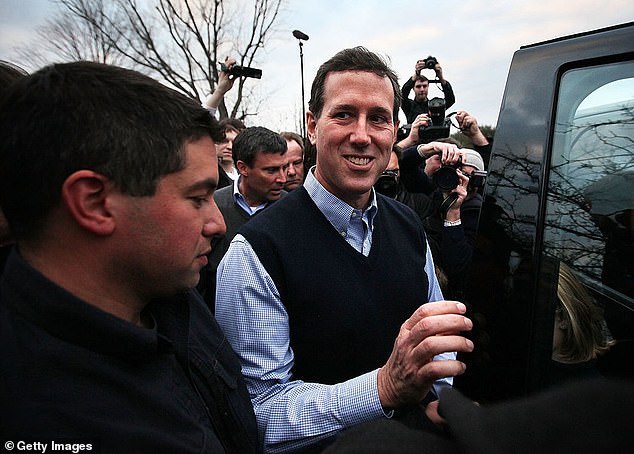 Twelve years ago, Rick Santorum pulled off one of the most dramatic upsets in political history by spending months driving around Iowa in a friend's pickup truck and talking to everyone he met.