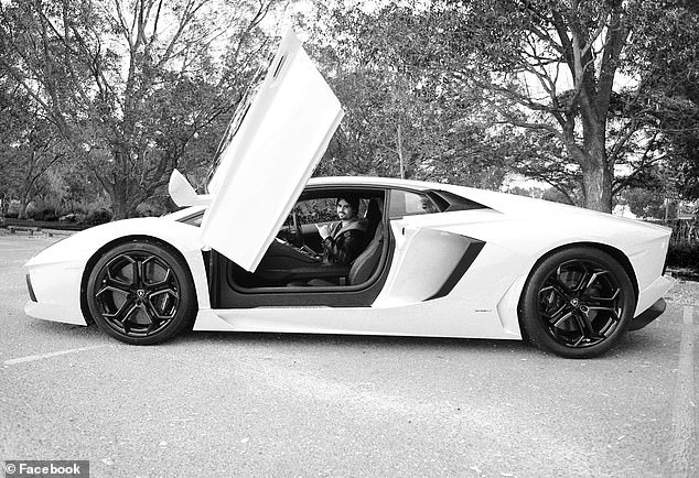 Perth-based sole director and CEO Ricky Hirsch is fond of posting images on social media of himself jet-setting abroad or revving a Lamborghini (he's pictured with a Lamborghini Aventador)