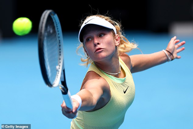 Emerson Jones wanted to become the first local player to win the Australian Open junior girls' singles title since Siobhan Drake-Brockman in 1995