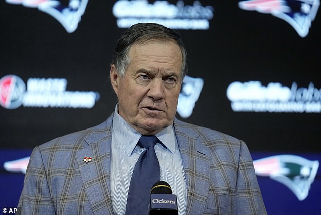 Belichick parted ways with the Patriots on Thursday after 24 seasons as the team's head coach