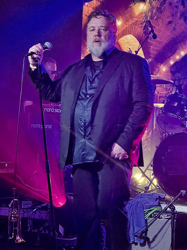 Russell Crowe (pictured) is best known for his acting roles, but he is also a talented musician