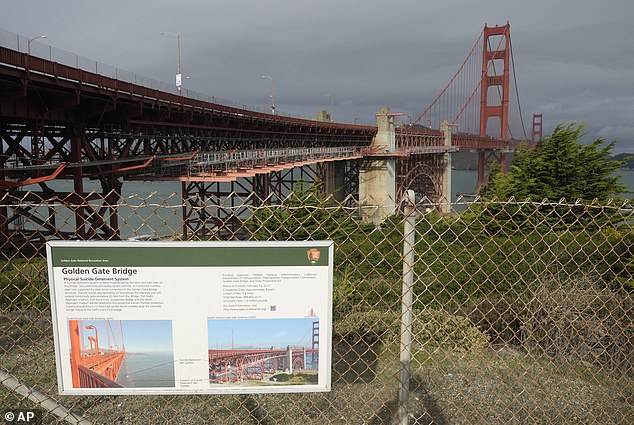 Nearly 2,000 people have jumped to their deaths since the Golden Grate Bridge was built in 1937