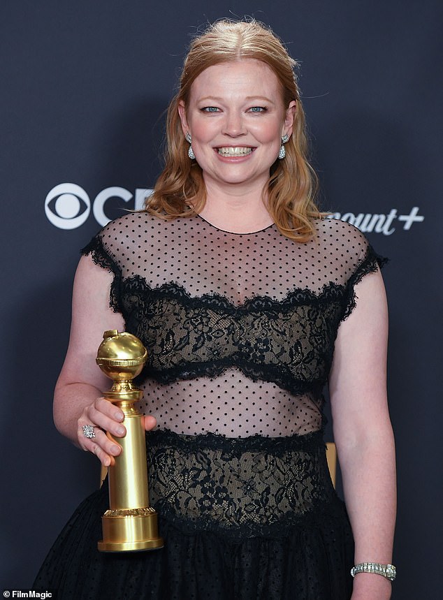 Sarah Snook's childhood drama teacher reveals why she always knew the Australian actress would be a Golden Globe winner