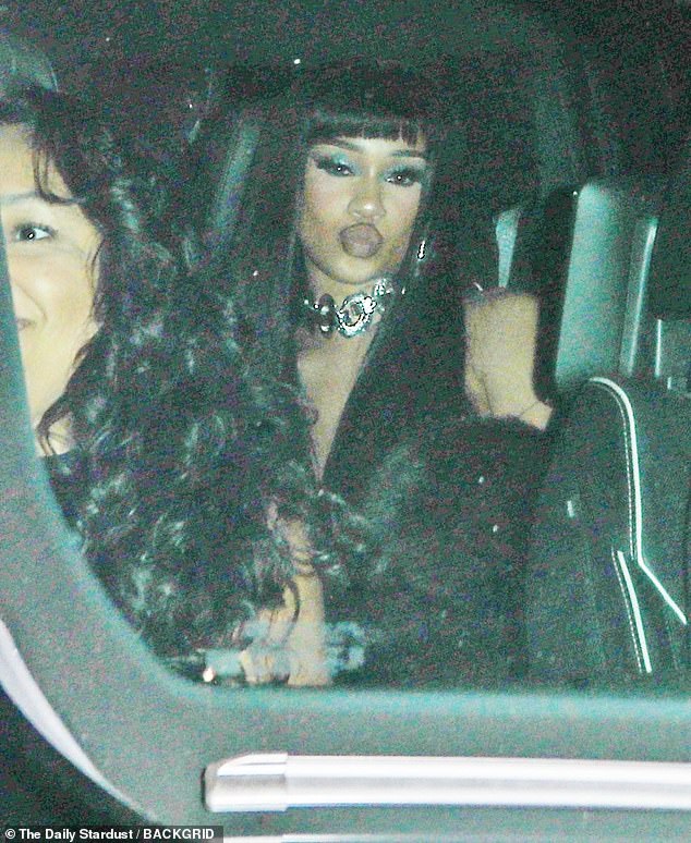 Saweetie was first spotted following news of her split from rapper YG when she attended the late Kobe Bryant's daughter Natalia's 21st birthday party on Saturday.