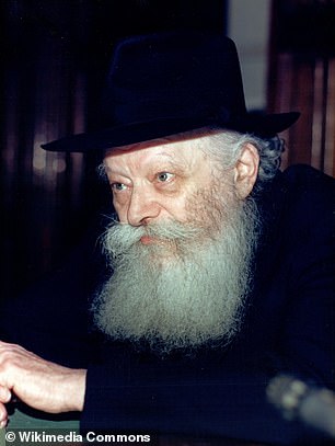 Rabbi Menachem Mendel, whom some young fanatics believe is the Messiah