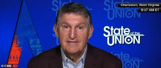 West Virginia Sen. Joe Manchin, interviewed by CNN, said he has 'no timeline' for making a decision on a presidential bid