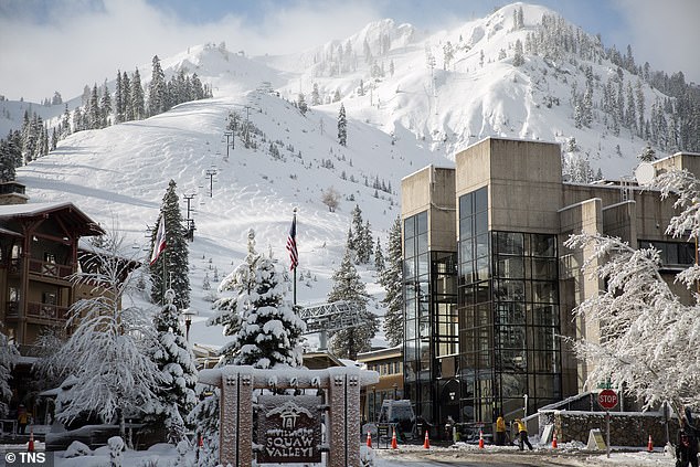 The Palisades Tahoe ski area in California has been hit by an avalanche