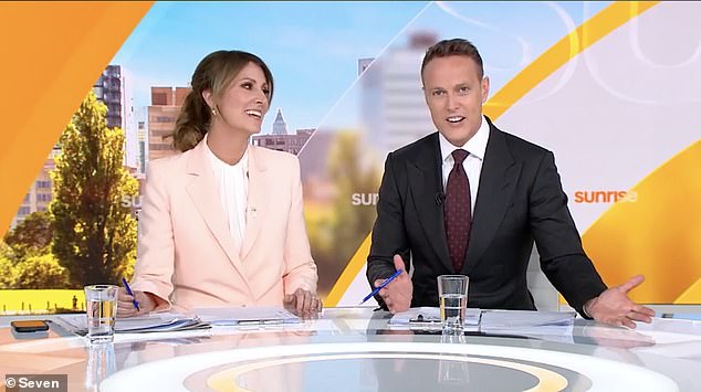 Matt Shirvington returned to Sunrise on Wednesday and revealed where he was after viewers began to question the new presenter's lengthy absence