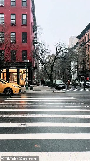 While many expected soft snow, the reality for New Yorkers late Saturday afternoon was much different