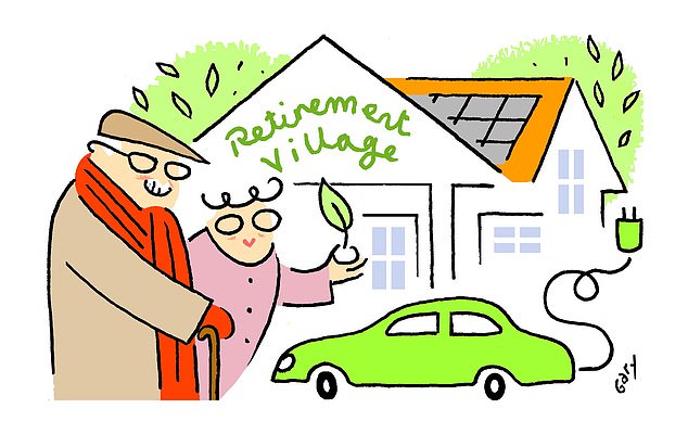 Going green: Pension developments and residents do their bit for the planet