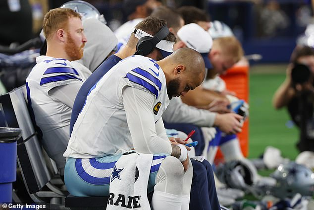 Dak Prescott's Dallas was defeated by the Green Bay Packers on Sunday at AT&T Stadium