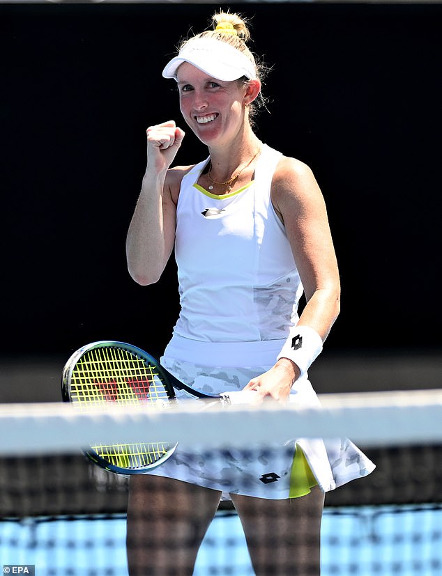 Queensland-raised Storm Hunter has paid heartfelt tribute to her inner circle after a long-awaited maiden win in the Australian Open main draw