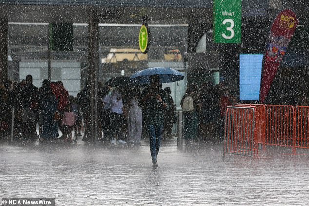 Wet weather is forecast for almost all Australian state and territory capitals, with showers starting on Thursday and lasting into next week