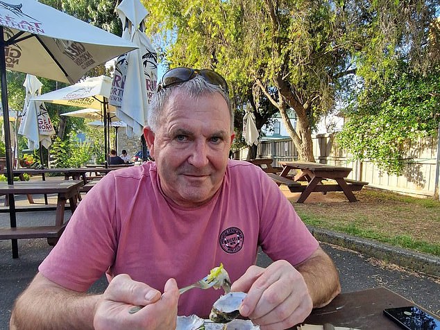 John Holland, 63, drowned after falling into the water at Hutt Gully Beach, south of Anglesea on the Great Ocean Road, Victoria, after being caught in a rip about 2.20pm on Monday.