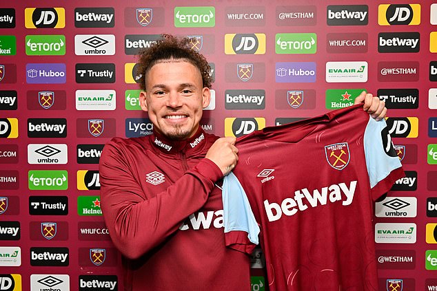 Kalvin Phillips completed his move from Man City to West Ham on Friday morning