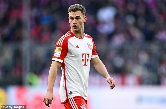 Joshua Kimmich has struggled to work with Bayern Munich head coach Thomas Tuchel and could yet be tempted to move to the Premier League