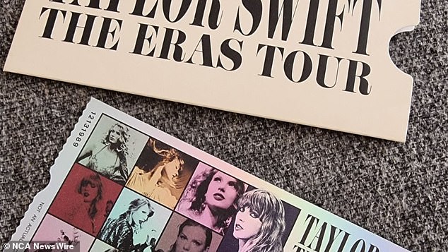 With just a month to go before Taylor Swift performs her highly anticipated concert Down Under, fans who purchased VIP tickets are receiving their packages