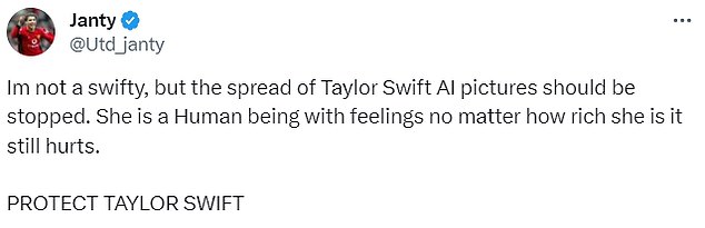 Taylor Swift is furious about explicit AI pictures and is