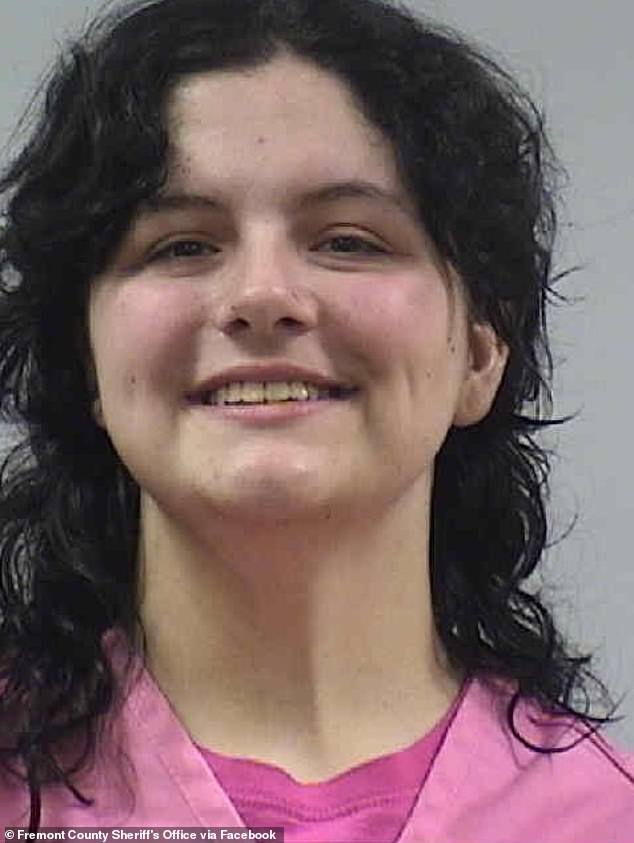 Kaelyn Alexis Surrell, seen here, is accused of creating a list against students and staff at Sidney High School, where she is currently a student