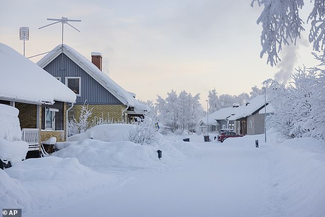 SWEDEN: Temperatures fell below minus 40 degrees Celsius for the second day in a row in the Nordic region today, with the coldest January temperature recorded in Sweden in 25 years