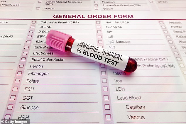 The blood test involves taking a sample from the arm - much less invasive than the vaginal scans that women have had to undergo until now