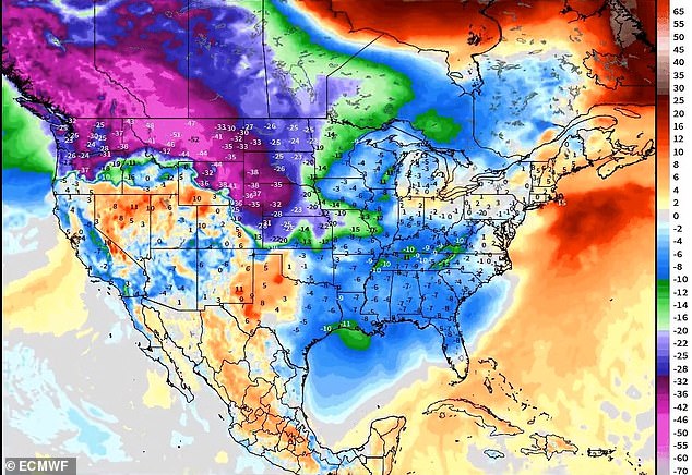 Meteorologists have argued that continued warming of the stratosphere over the North Pole could move the polar vortex and pour cold air into the Lower 48.