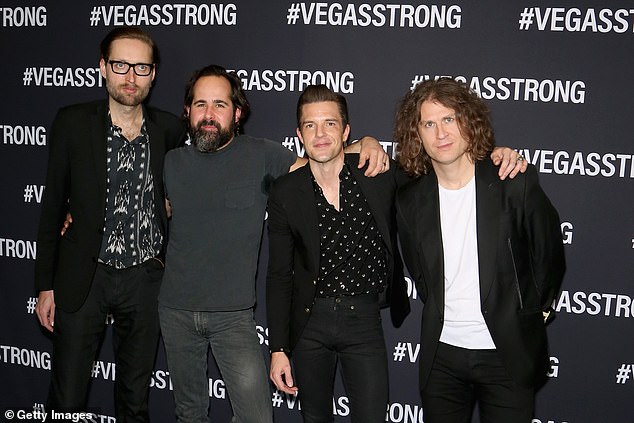 The Killers have announced an eight-show residency in their hometown of Las Vegas to celebrate the 20th anniversary of their iconic debut album Hot Fuss (photo bassist Mark Stoemer, drummer Ronnie Vannucci Jr., singer Brandon Flowers and guitarist Dave Keuning)