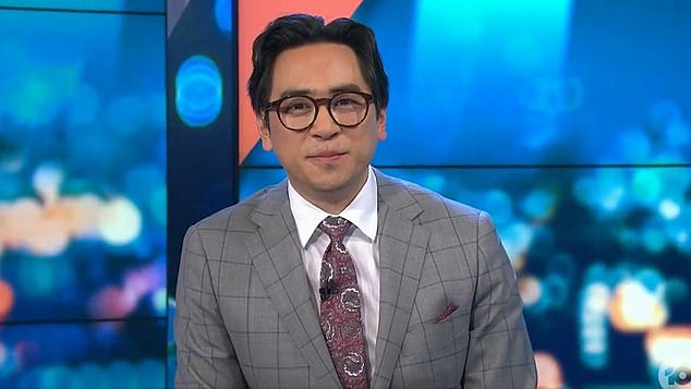 Michael Hing (pictured) made a pithy comment that left his co-hosts stunned during Friday's episode of The Project as he discussed which animal he would like to be stung by