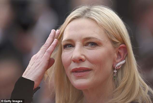 Cate Blanchett always looks stunning in the blunt bob she has become famous for