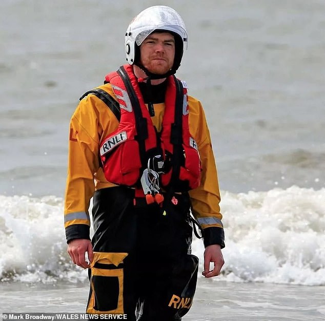 Vicar Mark Broadway now spends his spare time saving lives at sea as a volunteer for the RNLI