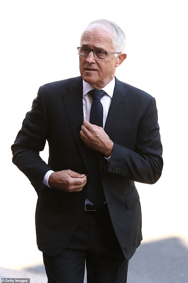 Former Prime Minister Malcolm Turnbull (pictured) is called a 't***' during a new ABC documentary