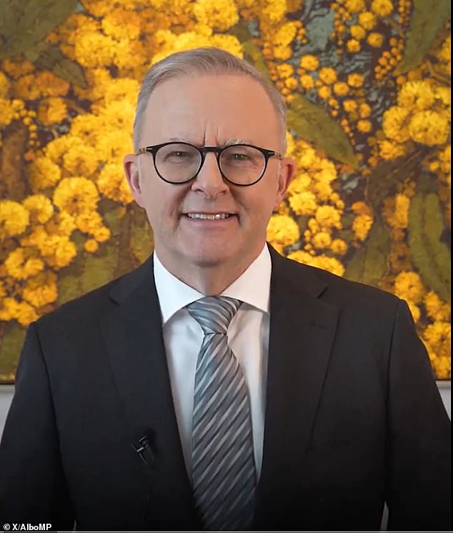 Prime Minister Anthony Albanese has wished the nation 'Happy Australia Day'