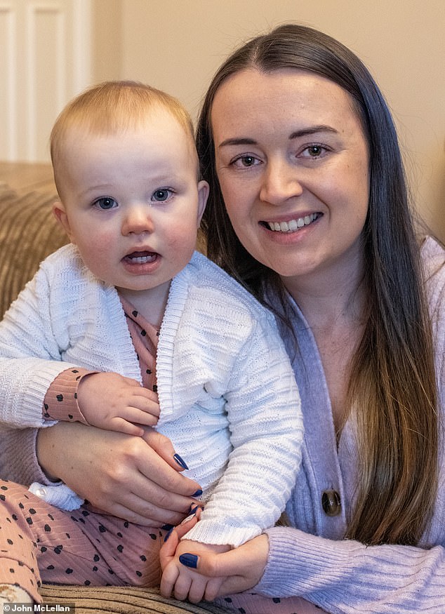 Despite being born with life-threatening heart problems, she has finally taken her first steps - much to the delight of mother Louise King, 30, and her husband Oliver, 38