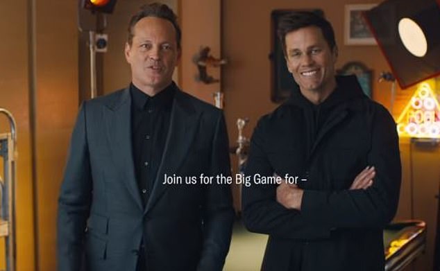 Tom Brady appeared in a teaser for a BetMGM ad that will appear on Super Sunday