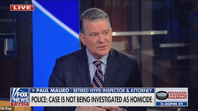 Former investigator and attorney Paul Mauro said Fox and Friends investigators could still consider this a murder investigation