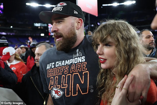 Kelce and Swift's relationship has drawn a lot of attention during the Chiefs' Super Bowl run