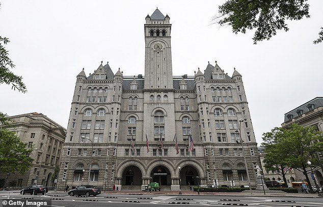 The report examined foreign spending at Trump's former hotel in DC