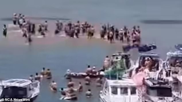 An Australia Day rafting trip on Washington's Swan River turned violent.  Image: 9 News