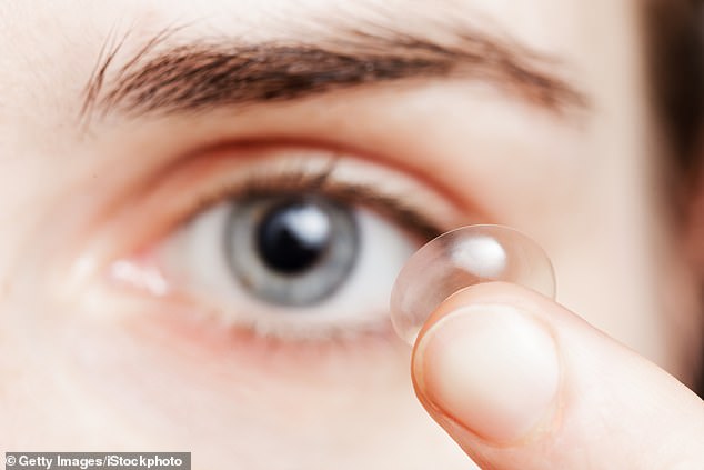 Sleeping with the contact lenses in place can increase the risk of eye infections eightfold