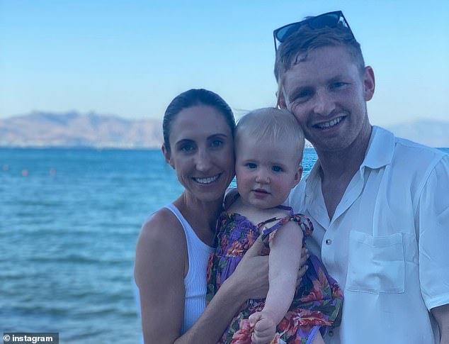 The man responsible for the attack on Kangaroos captain Jack Ziebell (pictured with his wife Shannie and daughter Pippa) has pleaded guilty in court