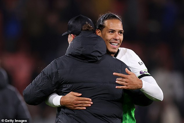 Virgil van Dijk admits Jurgen Klopps shock departure is a