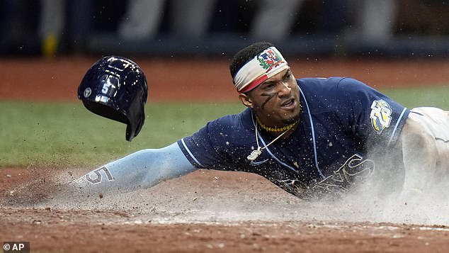 Franco signed an 11-year deal with MLB team Tampa Bay Rays worth a whopping $182 million