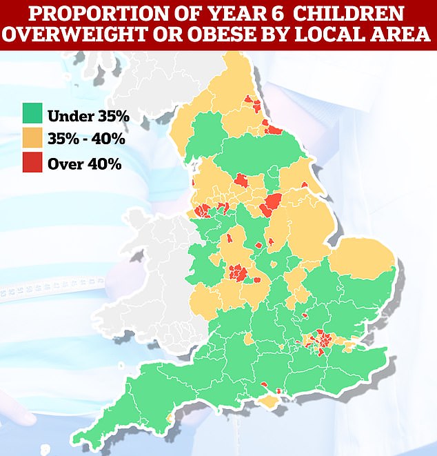 Among sixth grade students, national obesity decreased from 23.4 percent in 2021/2022 to 22.7 percent.  Meanwhile, the proportion of children considered overweight or obese also fell from 37.8 percent to 36.6 percent.  Both measures are above pre-pandemic levels