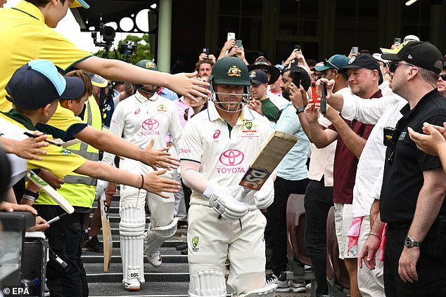 Watch the emotional moment David Warner fights back tears as